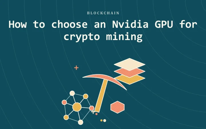 Как выбрать GPU Nvidia для криптомайнинга: иллюстрация кирки и сети нод