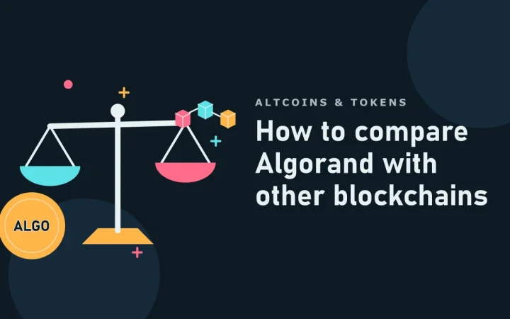 Как сравнить Algorand с другими блокчейнами: иллюстрация весов для сравнения вариантов и монеты