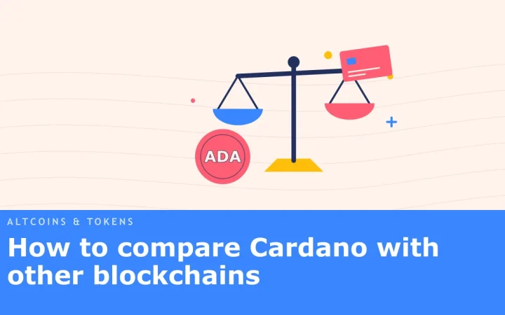 Как сравнить Cardano с другими блокчейнами: иллюстрация весов для сравнения вариантов и монеты