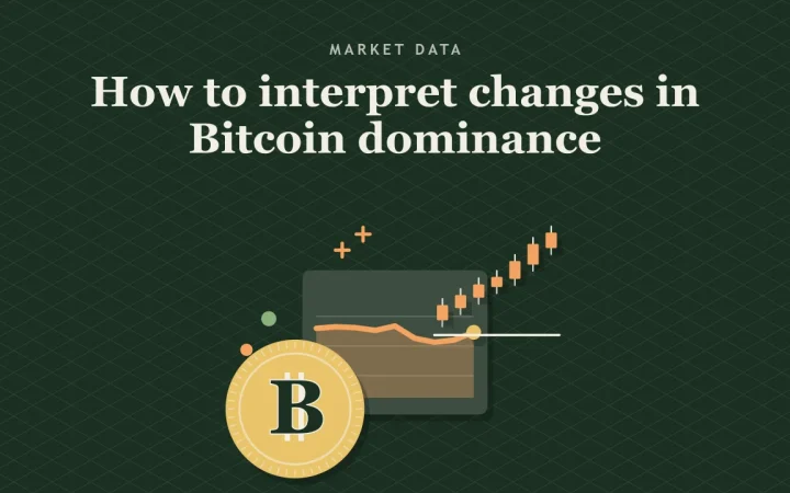 Как интерпретировать изменения доминации Bitcoin: иллюстрация графика цены и монеты