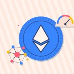 Иллюстрация монеты с сетью узлов для руководства по Ethereum