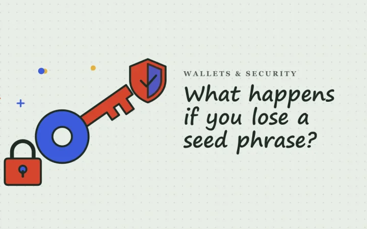 Что произойдёт, если вы потеряете seed-фразу?: иллюстрация приватного ключа и замка
