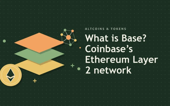 Что такое Base? Ethereum-сеть Layer 2 от Coinbase: иллюстрация слоёв сети и монеты