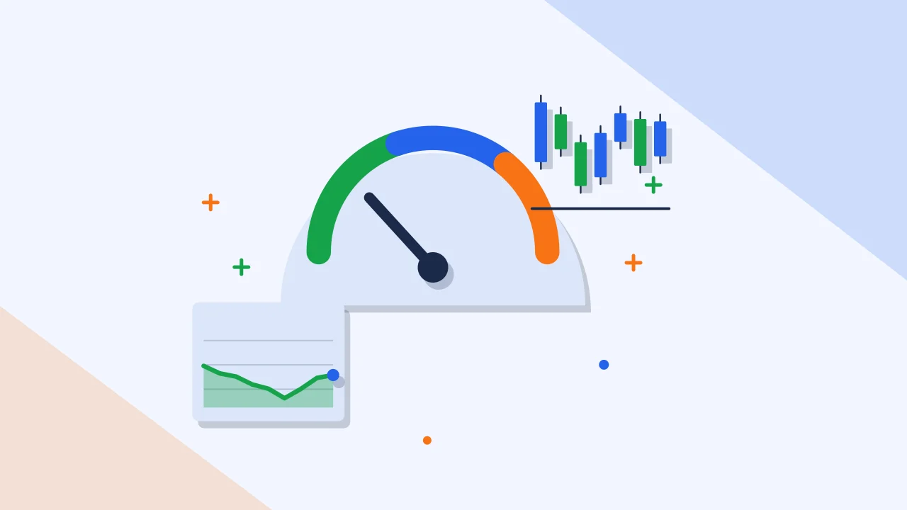 Иллюстрация индикатора комиссий с графиком цены для руководства Market Data