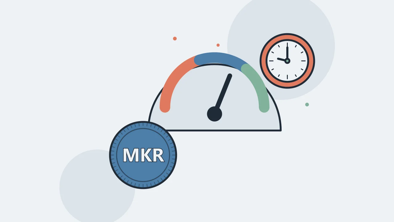 Иллюстрация индикатора комиссий с монетой для руководства по трейдингу и инвестициям