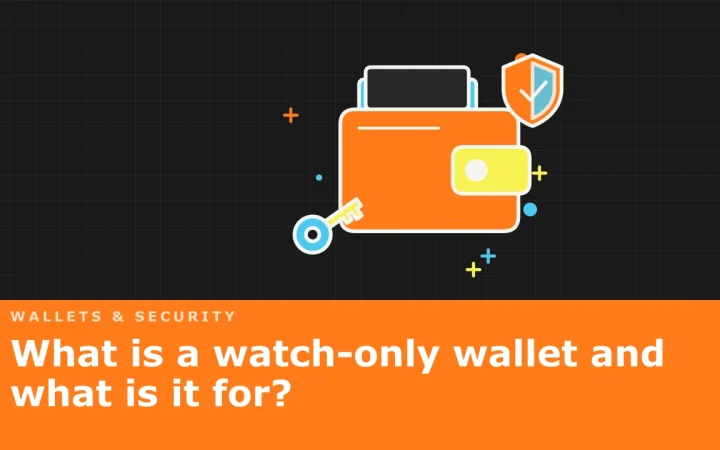 Что такое watch-only кошелёк и зачем он нужен?: иллюстрация криптокошелька и приватного ключа