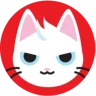 Логотип cat in a dogs world (MEW)