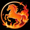 Логотип MEME HORSE (MHORSE)