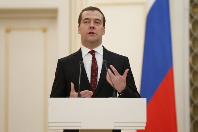Церемония вручения дипломов и почётных знаков лауреатам премий Правительства Российской Федерации 2013 года в области образования