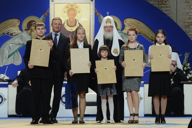 Фото предоставлено пресс-службой Патриарха Московского и всея Руси