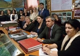 О.Ю. Васильева посетила гимназию № 35 посёлка Ленинкент города Махачкалы