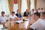 Встреча Дмитрия Ливанова с членами национальной сборной WorldSkills Russia